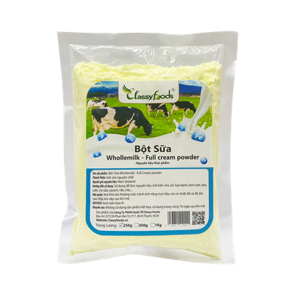 Hình ảnh củaBỘT SỮA NGUYÊN KEM CLASSYFOODS