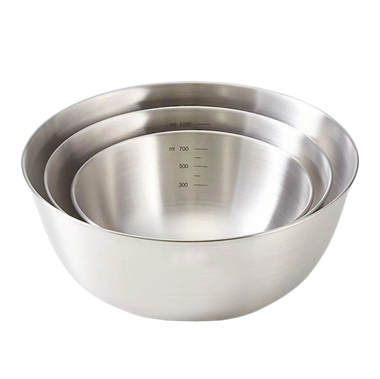 Hình ảnh củaSET 3 TÔ TRỘN INOX