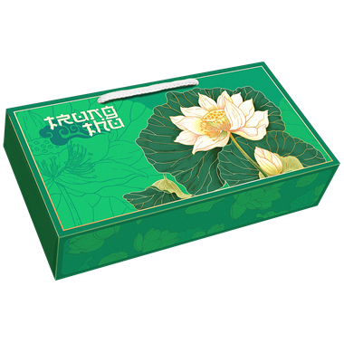 Hình ảnh củaHỘP TRUNG THU 2 BÁNH LIÊN HOA CÁT TƯỜNG