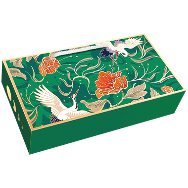 Hình ảnh củaHỘP TRUNG THU 2 BÁNH HOÀNG HOA NGUYỆT CÁT XANH