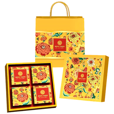 Hình ảnh củaHỘP TRUNG THU 4 BÁNH VƯỜN HOA
