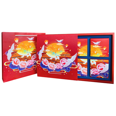 Hình ảnh củaHỘP TRUNG THU 4 BÁNH HẠC SUM VẦY