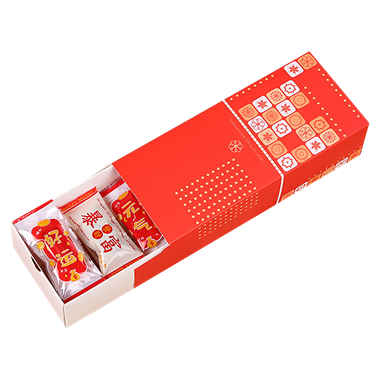 Picture of HỘP BÁNH CHỮ NHẬT SẮC ĐỎ