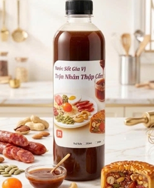 Hình ảnh củaNƯỚC SỐT GIA VỊ TRỘN NHÂN THẬP CẨM 100ML