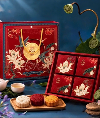 Hình ảnh củaHỘP TRUNG THU 4 BÁNH KIM THU