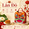 Picture of HỘP TRUNG THU 1 BÁNH LÂN ĐỎ
